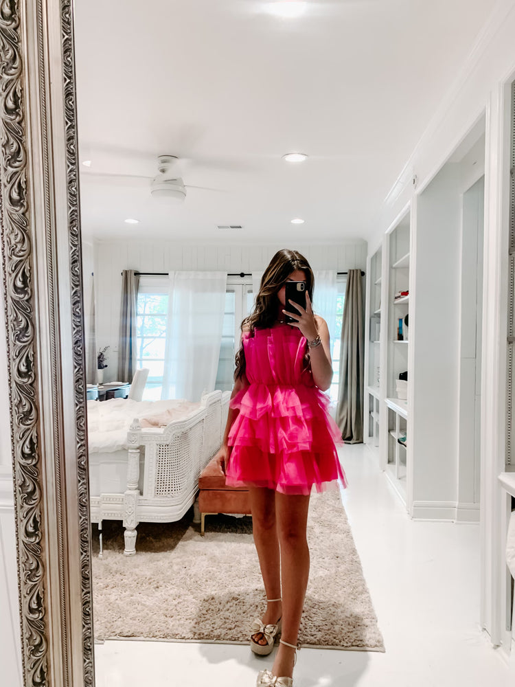 Blake Tulle Cocktail Dress