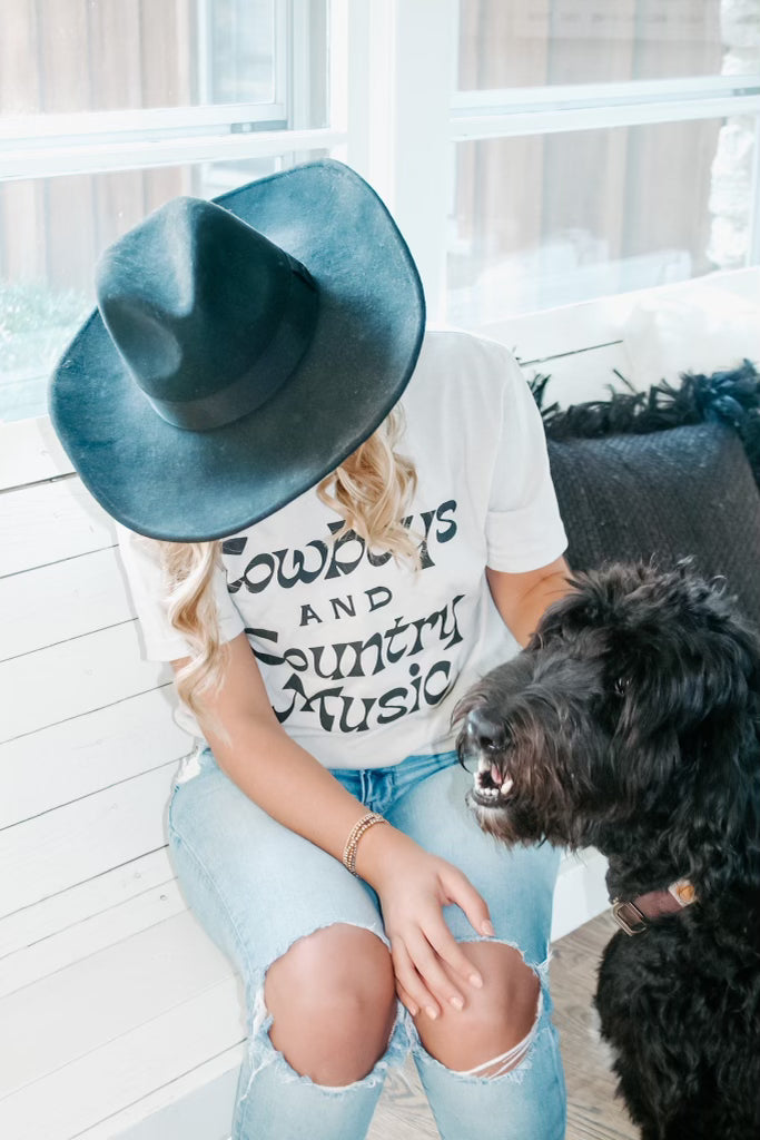 Cowboys + Country Music Tee