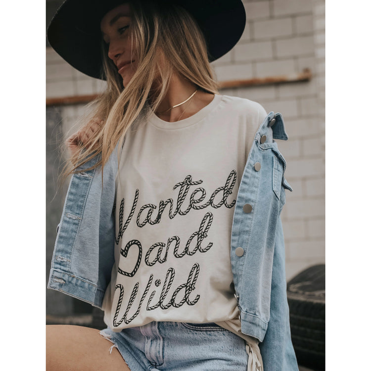 Wanted And Wild Tee