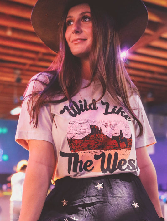 Wild Like The West Tee